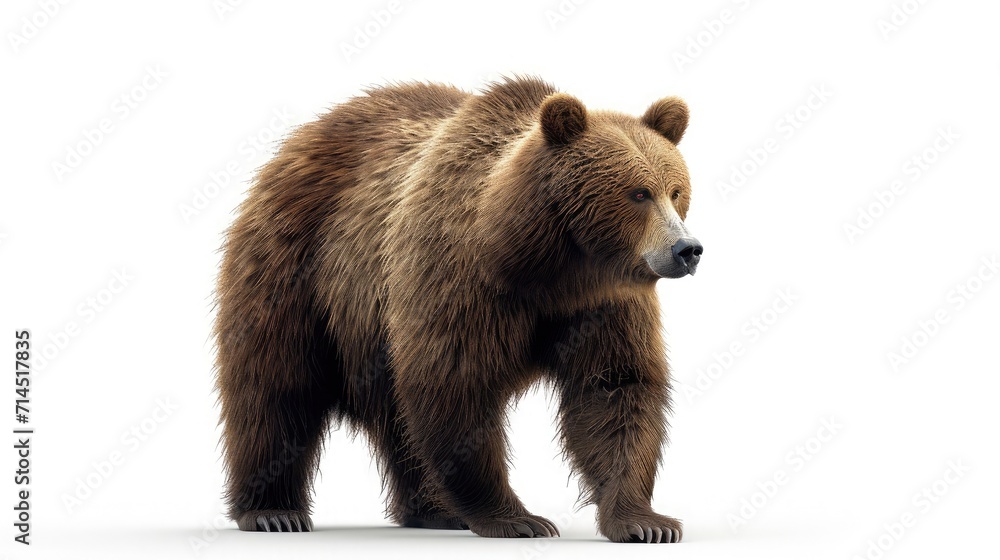 custom made wallpaper toronto digitalbear on isolated white background.