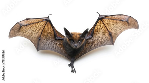 bat on isolated white background.