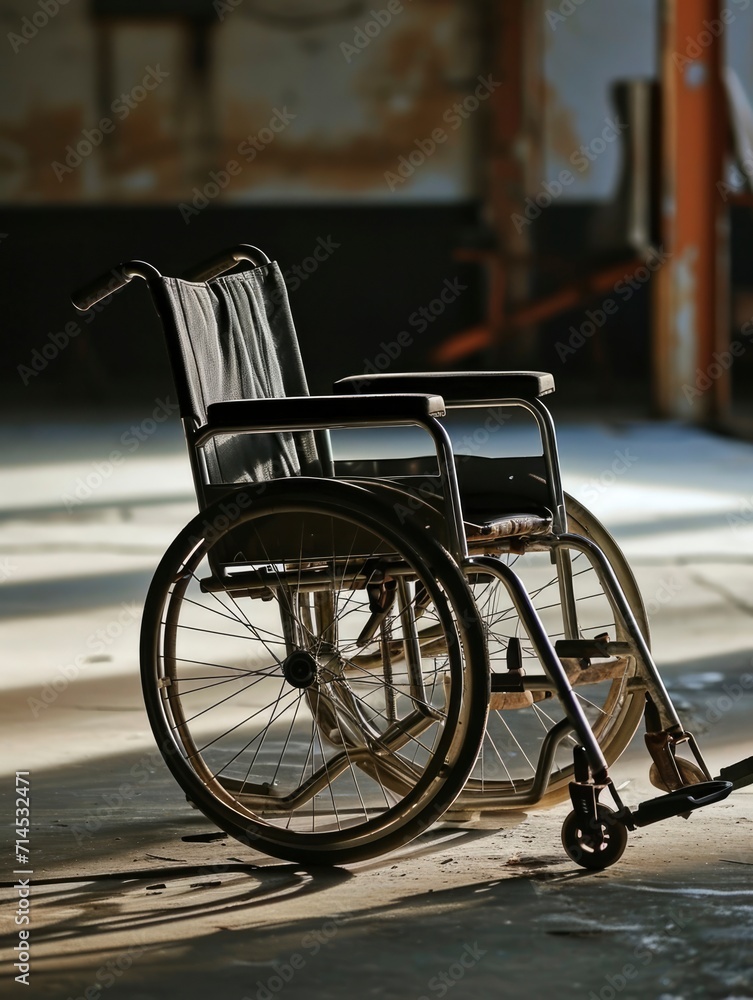 Photo of a wheelchair