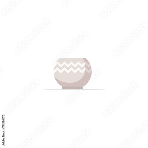 pot set with rope hanger plant