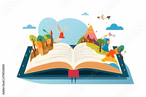 World book day. International literacy day. Reading book concept. World Poetry Day. national library lovers month concept. back to school concept.