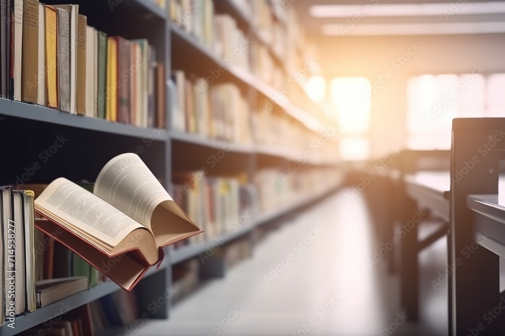 Fototapeta premium World book day. International literacy day. Reading book concept. World Poetry Day. national library lovers month concept. back to school concept.