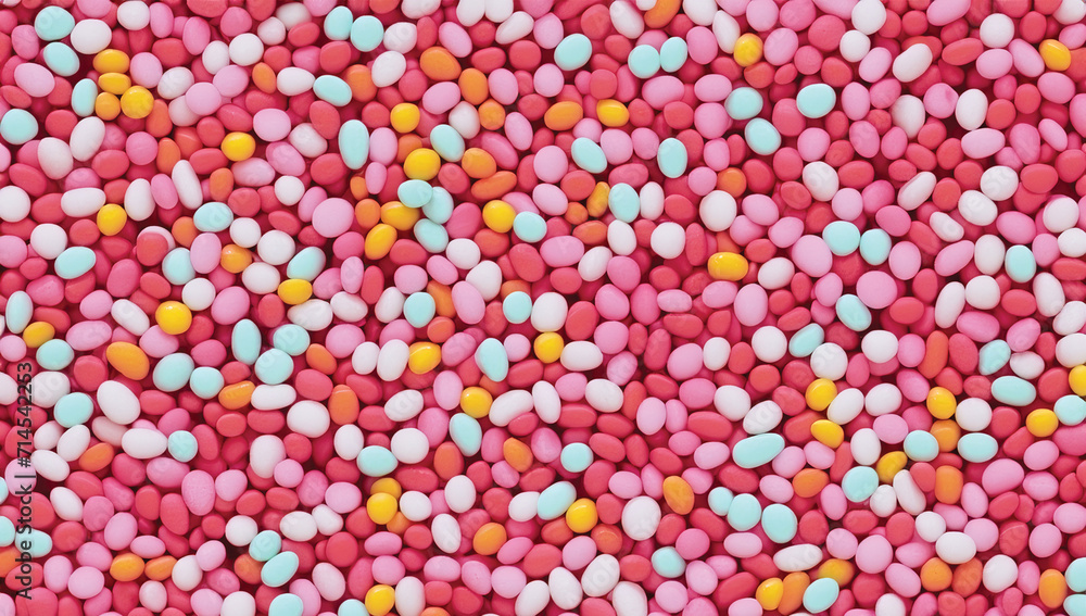 Candy Sprinkles Background Pattern Candy Sprinkles Background Pattern