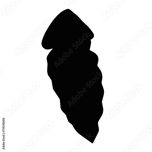 Planaria Flatworm Silhouette 