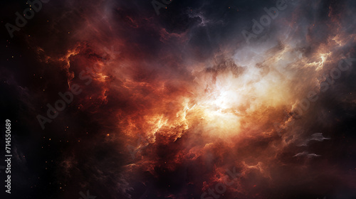 Stars  Star birth  outer space purple nebula clouds  ai-generated
