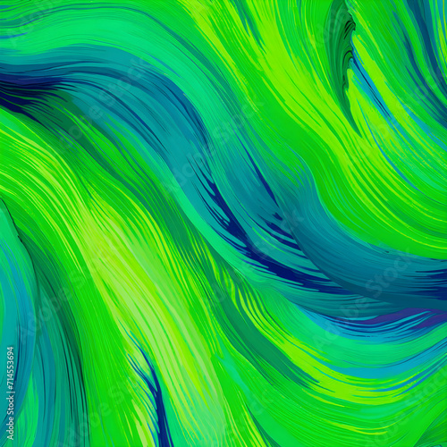 Abstract background with bright green colors