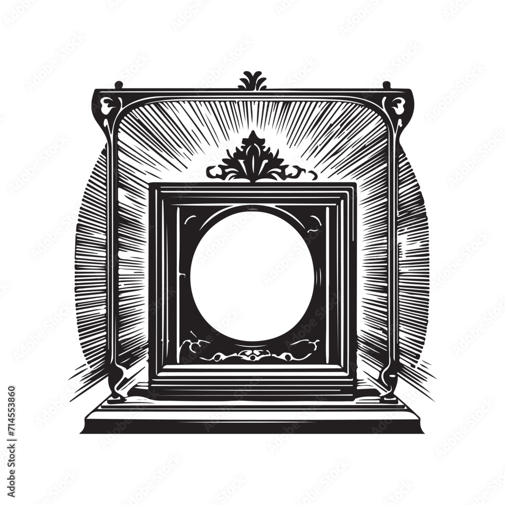 Obraz premium Neon Light Frame
