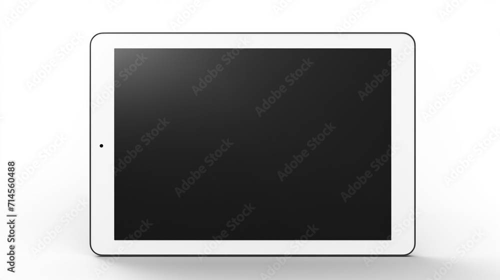 Premium tablet in trendy thin frame design. AI Premium tablet in trendy thin frame design. AI