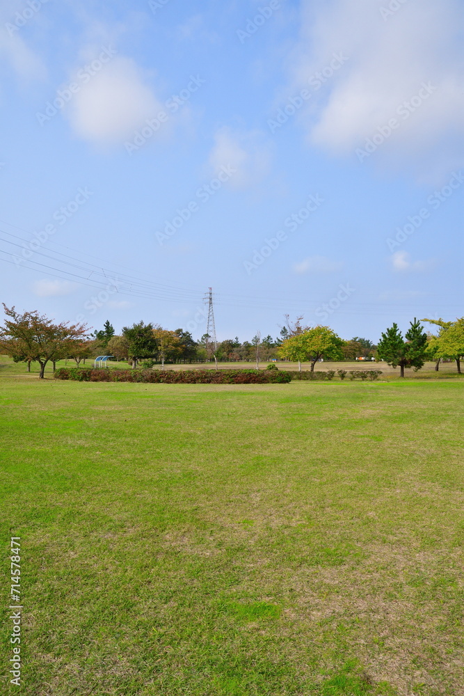 秋の島見緑地公園（新潟県）