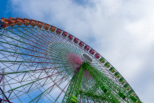 Vigo Ferris Wheel mounted at Christmas