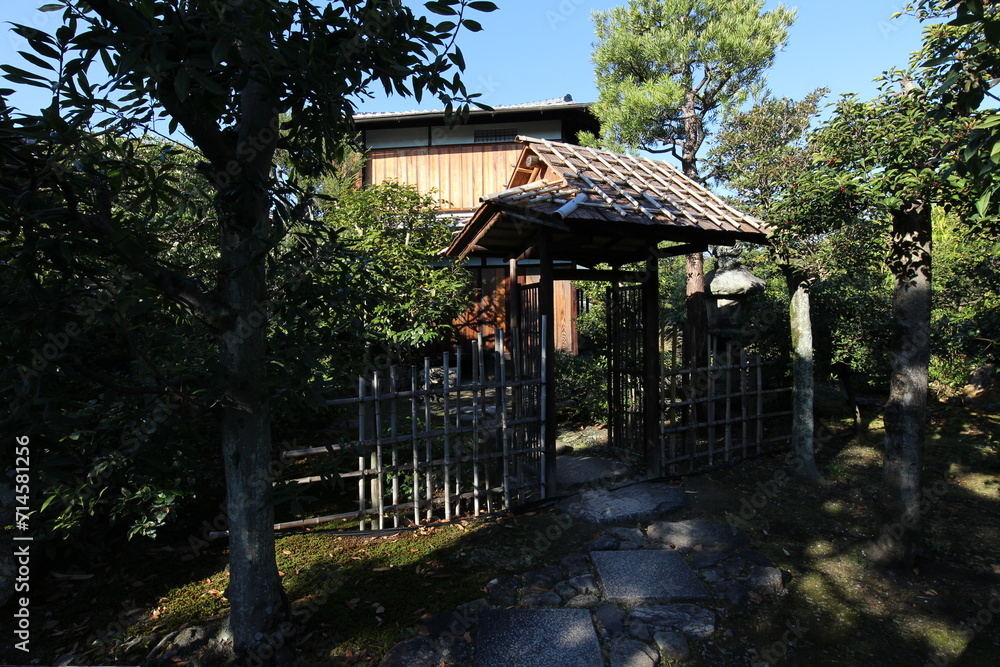 Roan House in Shosei-en Garden, Kyoto, Japan Roan House in Shosei-en Garden, Kyoto, Japan