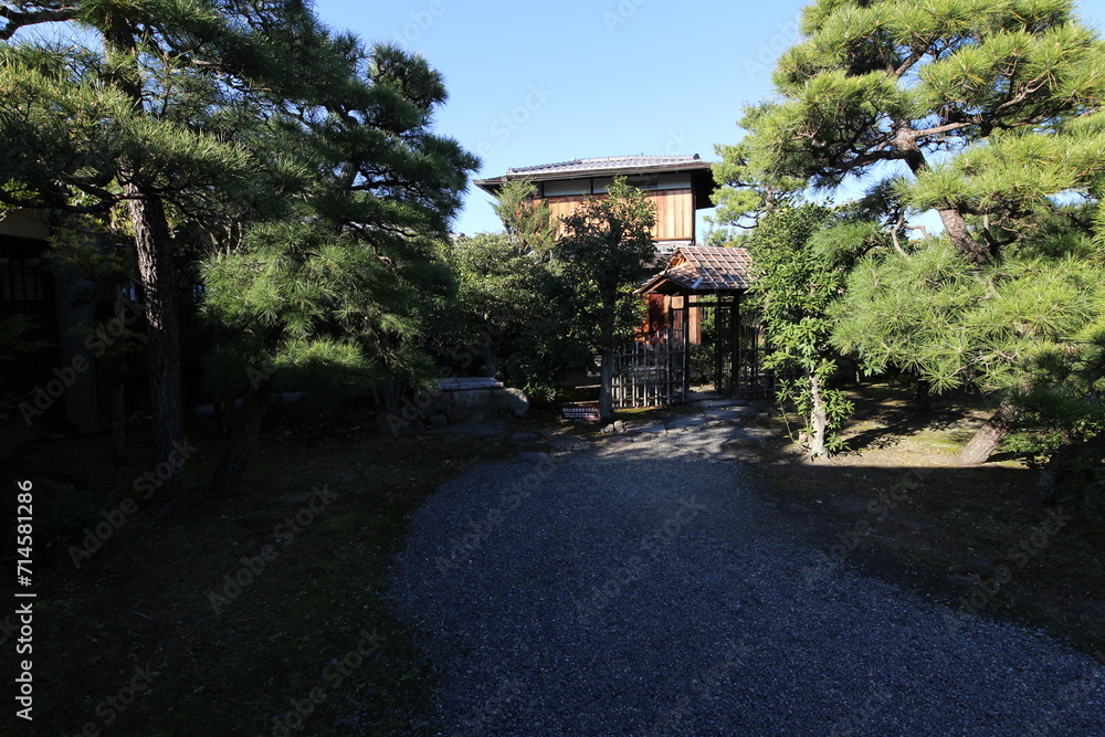 Roan House in Shosei-en Garden, Kyoto, Japan