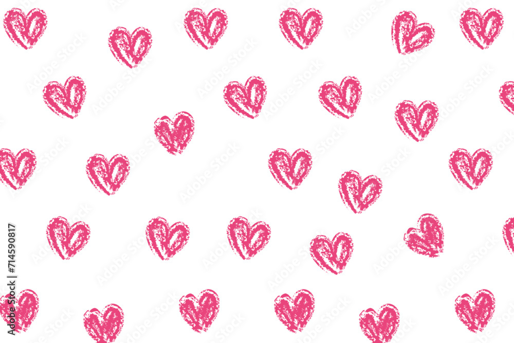 Vector love heart pattern, vector hand drawn Valentine's Day pattern, Valentine's Day background. Vector love heart pattern, vector hand drawn Valentine's Day pattern, Valentine's Day background.