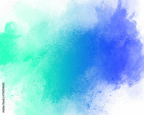 Abstract Holi color splash paint background