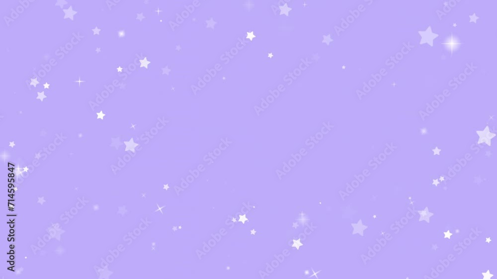 Loop sparkles background with stars Loop sparkles background with stars