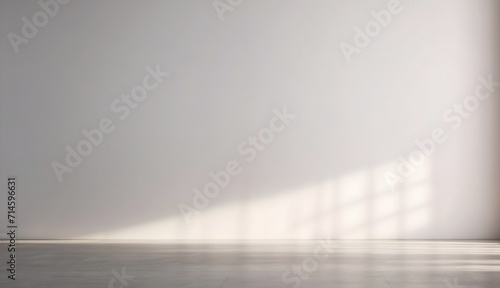shadows on a white blank wall