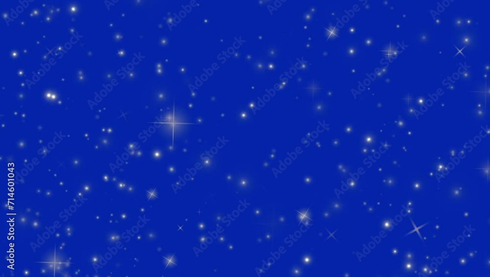 Blue background with stars Blue background with stars