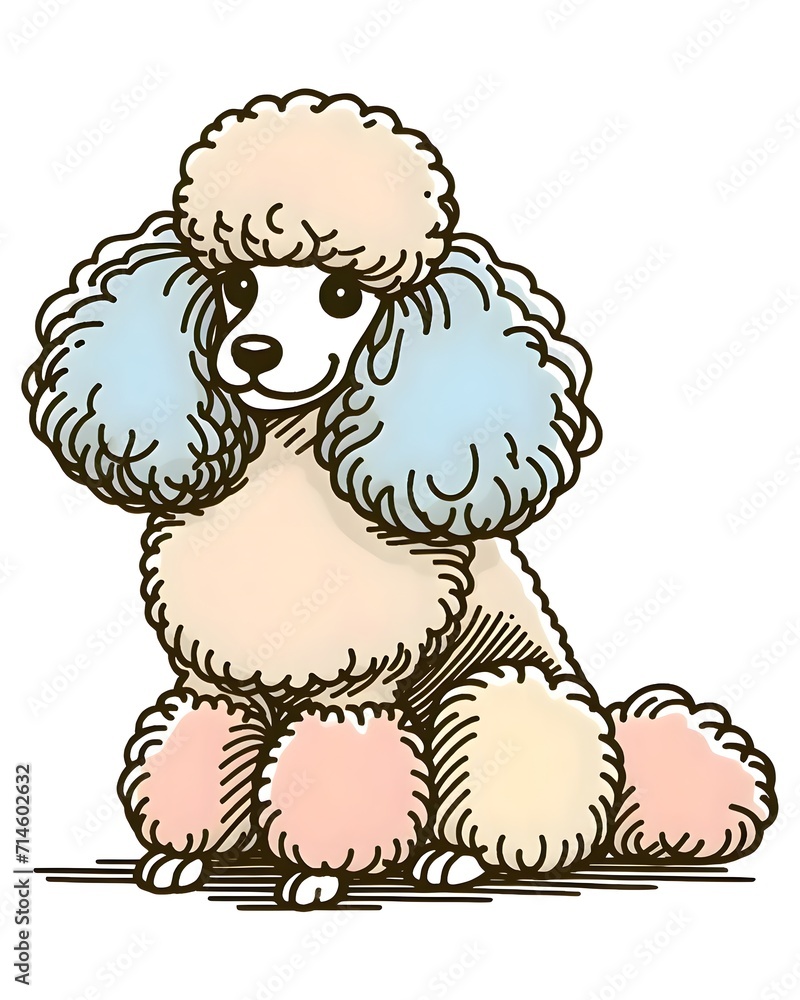 poodle dog poodle dog