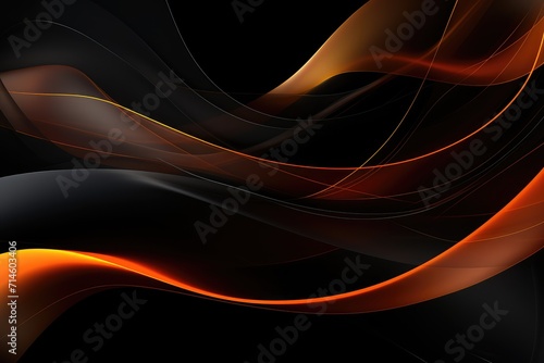 Abstract background with black and red gold smoke for Awareness Day
