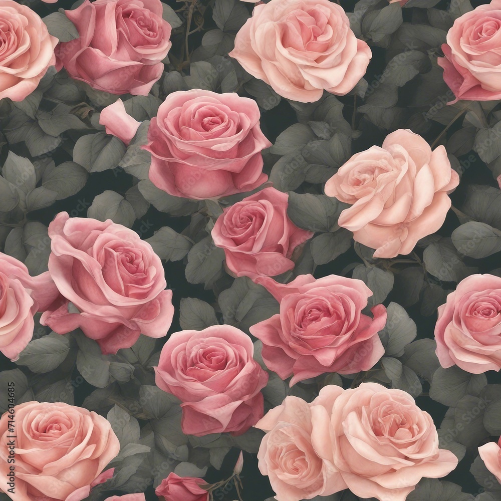 rose flower and leaf illustration background rose flower and leaf illustration background