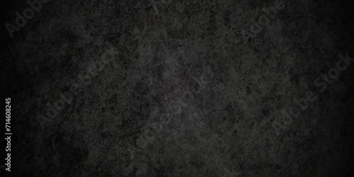 Dark black concreate wall retro old slate grunge backdrop background or texture. black concrete wall High Resolution on Black Cement and Concrete texture. 