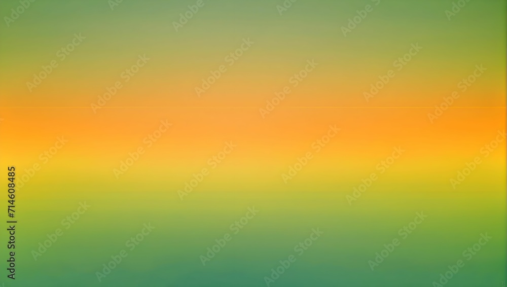 A simple noisy, grainy, yellow, green and orange gradient background, header background, banner design. generative AI
