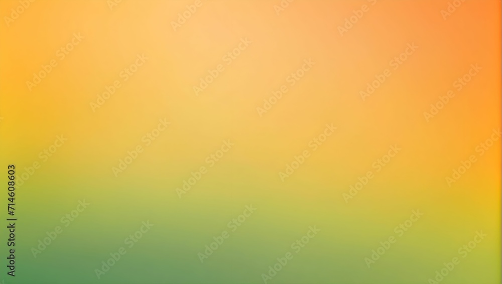 A simple noisy, grainy, yellow, green and orange gradient background, header background, banner design. generative AI