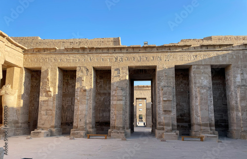 Medinet Abu view