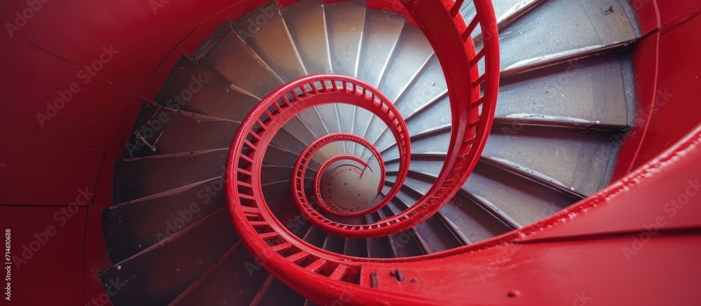 Fire Station's spiral staircase