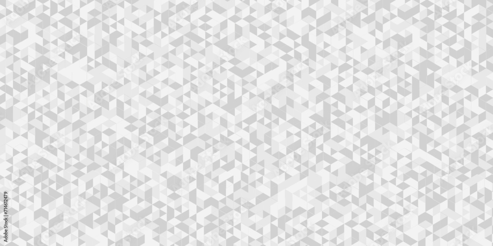 Seamless geometric pattern square shapes low polygon backdrop background. Abstract geometric wall tile and metal cube background triangle wallpaper. Gray and white polygonal background. Seamless geometric pattern square shapes low polygon backdrop background. Abstract geometric wall tile and metal cube background triangle wallpaper. Gray and white polygonal background.