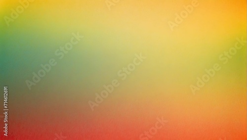 A simple noisy  grainy  yellow  green and Red gradient background. header background  banner design. generative AI