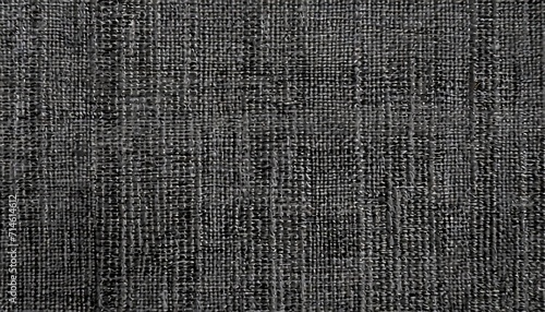 modern and uneven dark black tartan woven carpet textures in seamless pattern design distressed texture of weaved rug fabric office or hotel carpet for floor covering