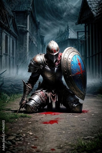 Fallen knight