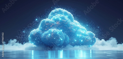 background with cloud