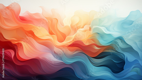 Dynamic Abstract Background: Vibrant, Geometric, Artistic Design with Colorful, Textured, and Surreal Elements