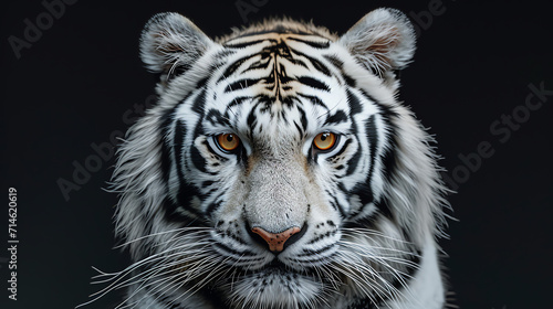 Weißer Tiger Frontal - Fotografie