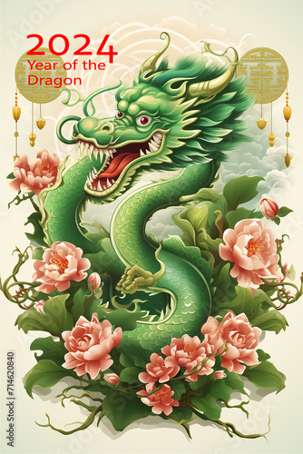 Chinese new year of the dragon