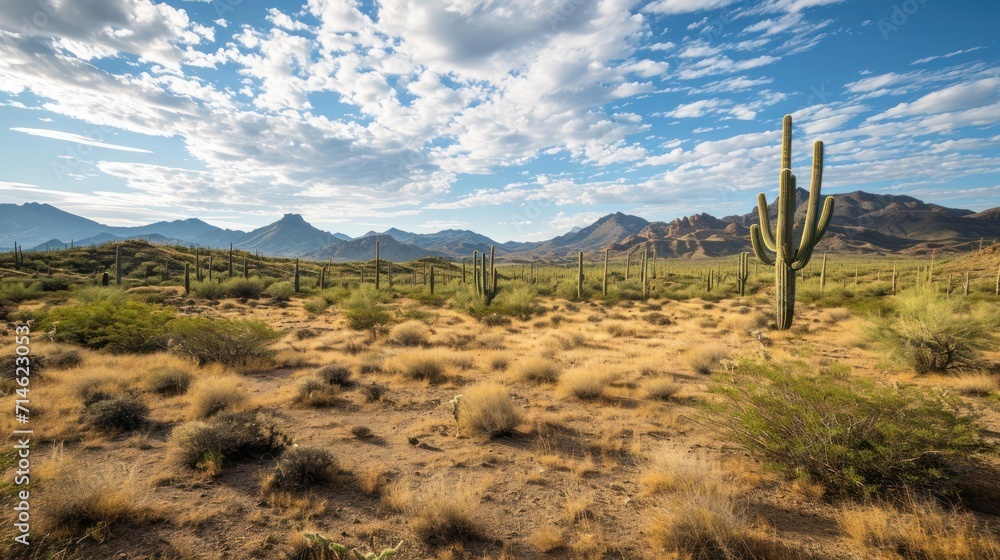 a desert landscape with a cactus and mountains in the background with a blue sky with wispy clouds and a few clouds in the sky with a few wispy wispy wispy wispy wispy wispy wispy wispy wisp. a desert landscape with a cactus and mountains in the background with a blue sky with wispy clouds and a few clouds in the sky with a few wispy wispy wispy wispy wispy wispy wispy wispy wisp.
