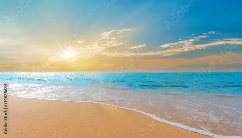 beach background beautiful sand and sea and sunlight