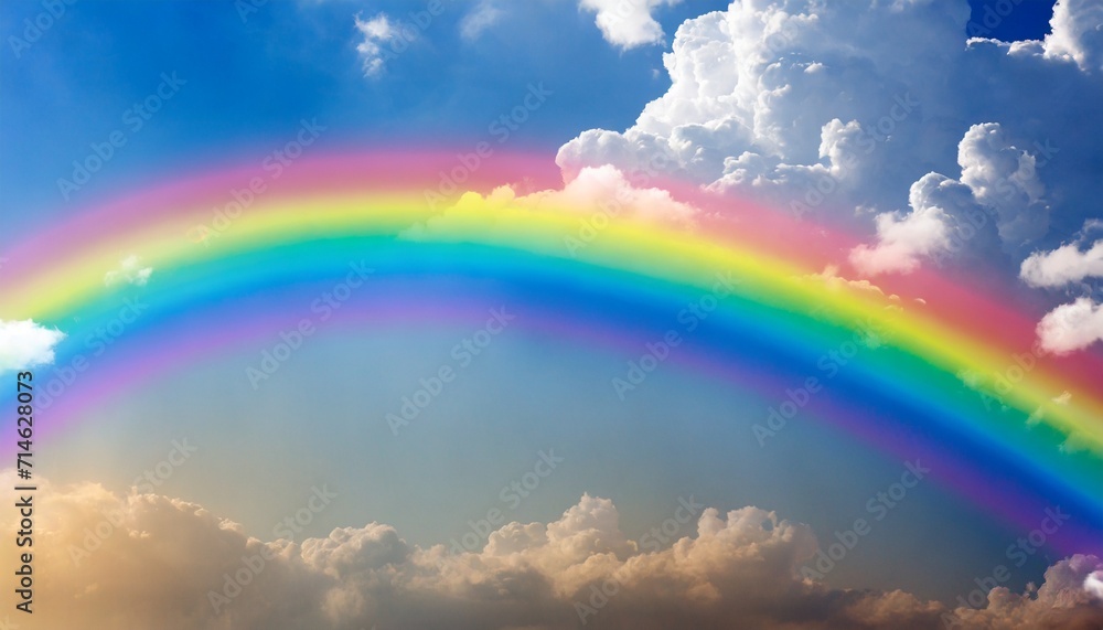 sky and rainbow background sky and rainbow background