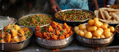 Old Delhi's street food. photo