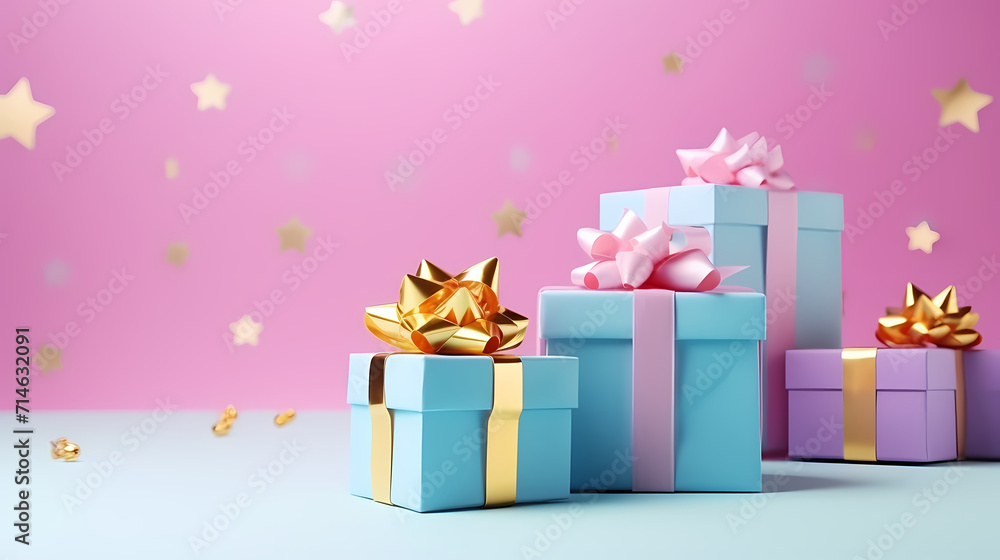 Gift background for birthdays, holiday anniversaries, Valentine's Day and weddings Gift background for birthdays, holiday anniversaries, Valentine's Day and weddings