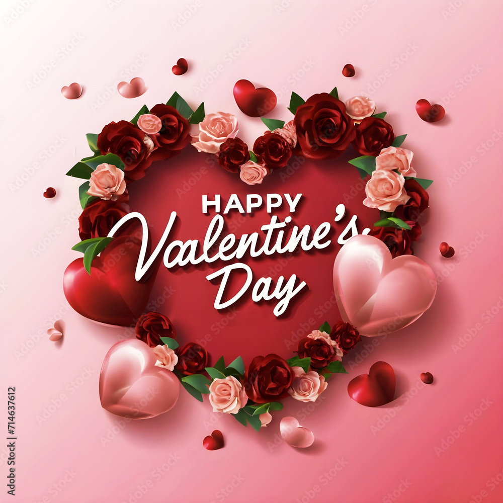 Happy Valentine's Day poster Happy Valentine's Day poster