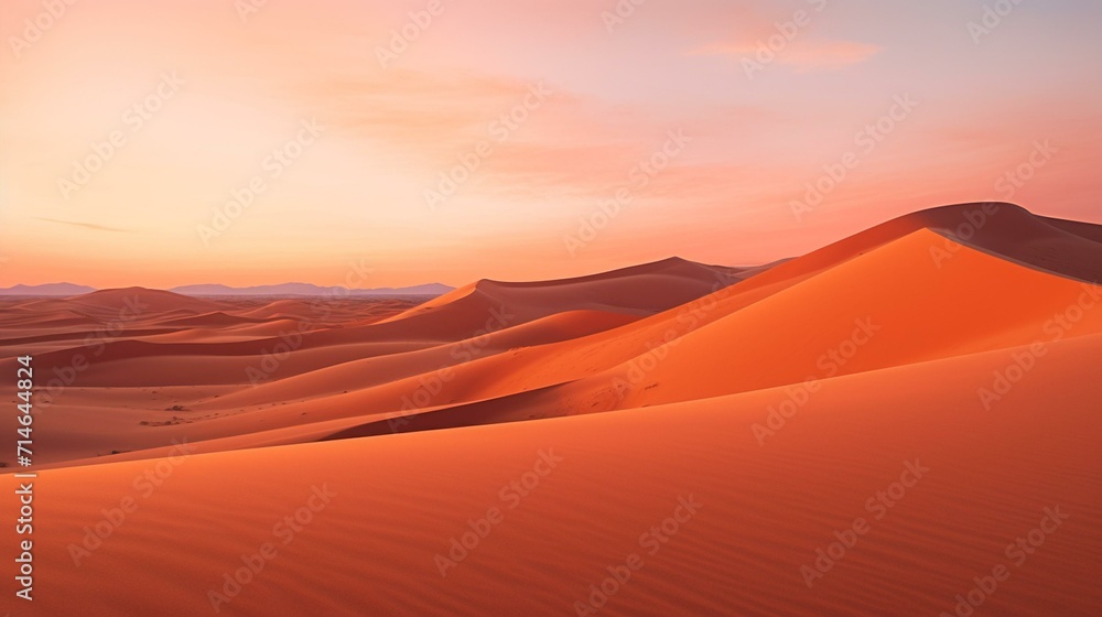Mesmerizing Dunes at Sunset