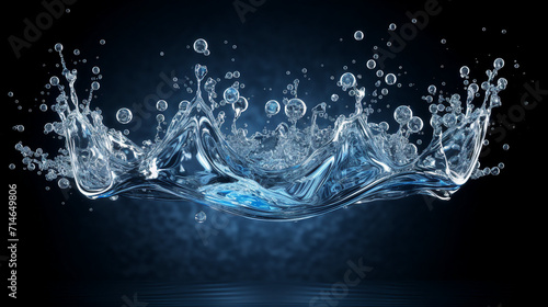 Energetic Soda Splash in Vibrant Colors - Refreshing High-Speed Liquid Motion