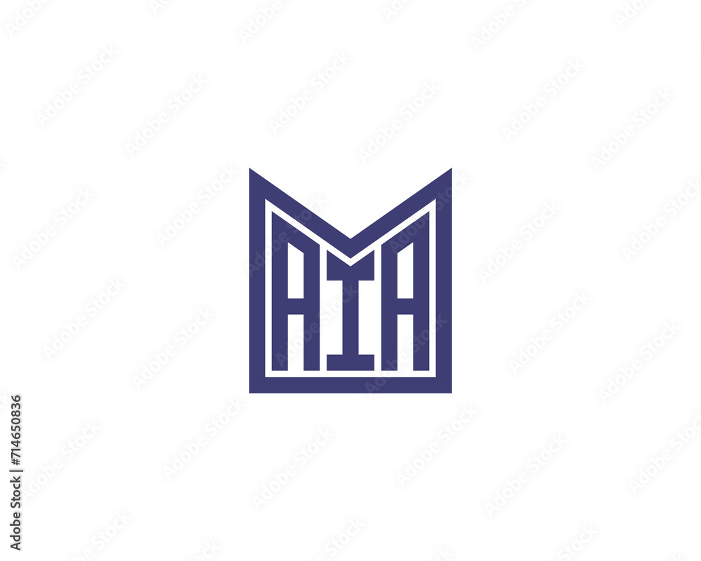 AIA Logo design vector template AIA Logo design vector template