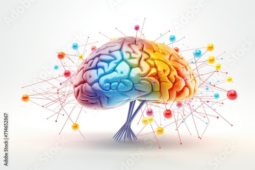 Neuronal network neurons brain Neurofeedback, synapses, neurosciences. Neuroprotection, neuro-oncology, neuronal function and neurotransmission. Neuropathology, neurotherapeutics, and neurotoxicology photo