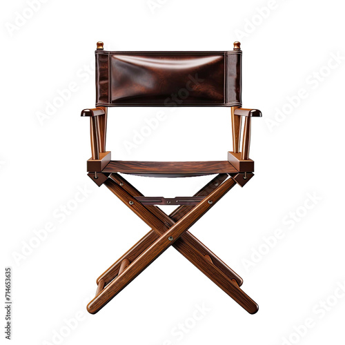Director's Chair on Transparent Background
