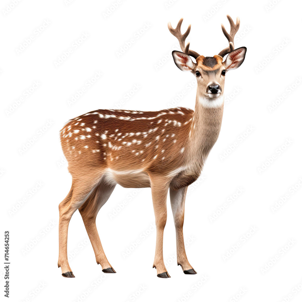 Fallow deer isolated Transparent background Fallow deer isolated Transparent background