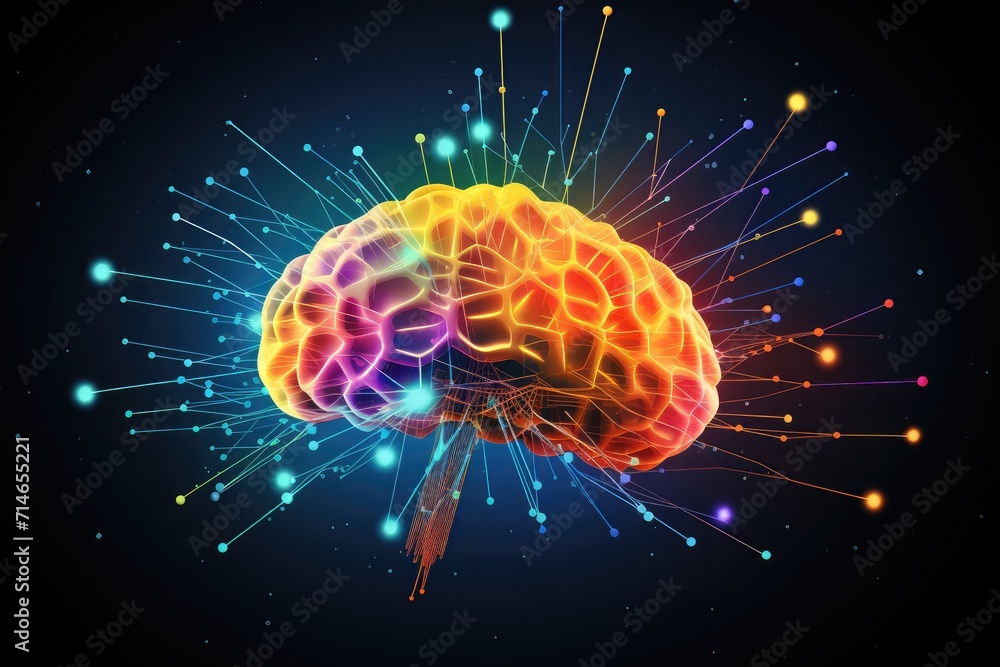 Neuronal learning, 3d neurons forge new connections, strengthening brain's cognitive abilities, Neurons in the brain as messengers, brain's neurons fire, deep concentration focus, neuronal network Neuronal learning, 3d neurons forge new connections, strengthening brain's cognitive abilities, Neurons in the brain as messengers, brain's neurons fire, deep concentration focus, neuronal network